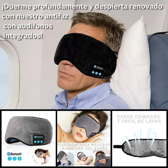 Máscara Para Los Ojos con Auriculares
