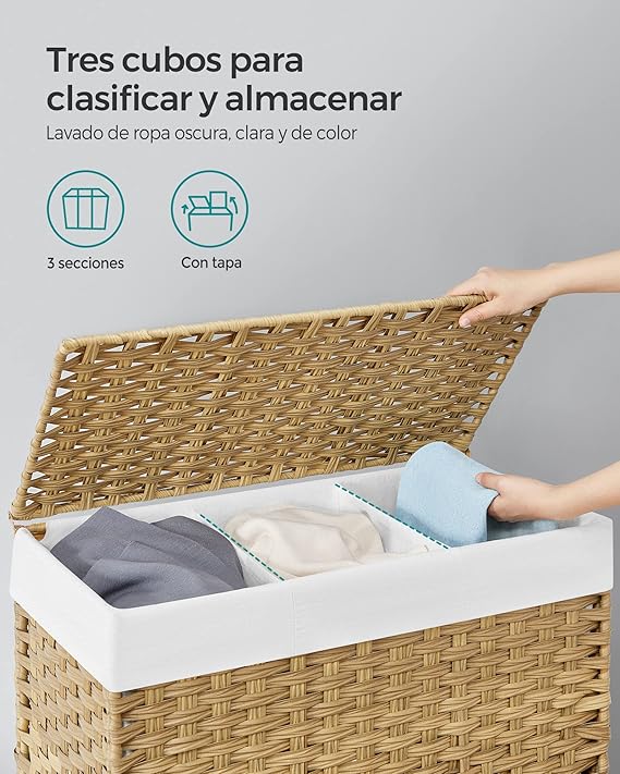 Carrito Organizador de Lavandería.