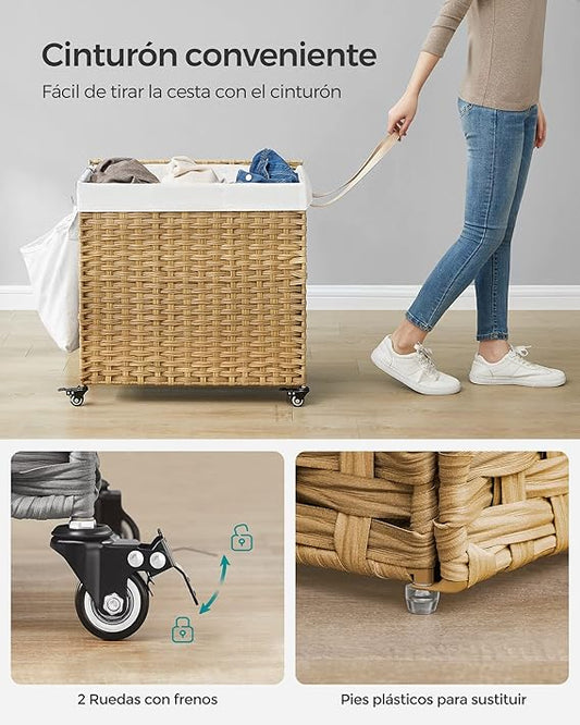 Carrito Organizador de Lavandería.