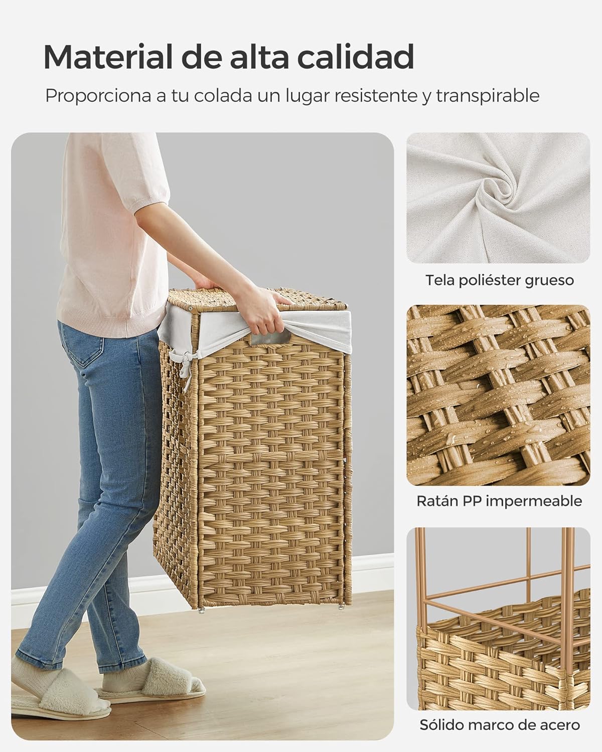Carrito Organizador de Lavandería.