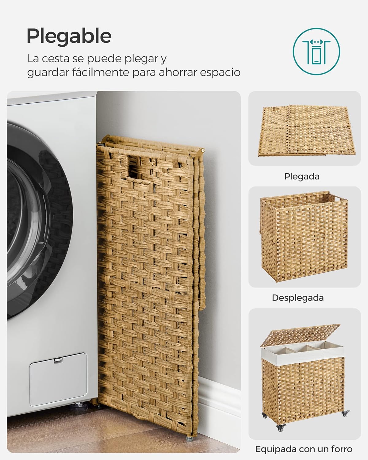 Carrito Organizador de Lavandería.